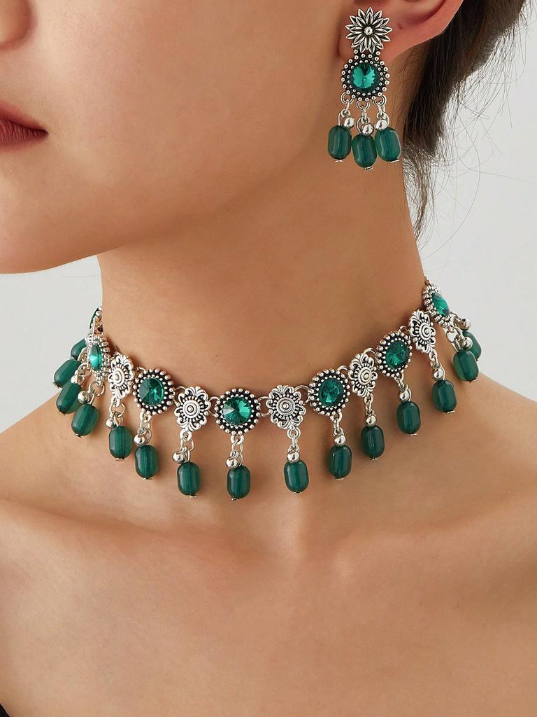 Módní šperky pro dámskou sadu