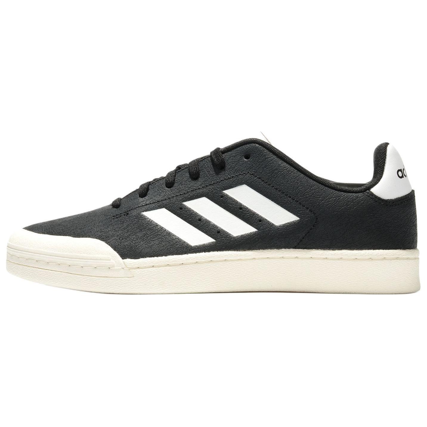 

Adidas Neo Court 70S Удобные Тонкая Подошва Нескользящие Износостойкие Низкие Кеды Унисекс Черный DB3048 44