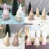 3D Gnome Candle Silicone Mold DIY Soap Polymer Clay Plaster Epoxy Resin Mould Christmas Decoration Gifts Home New Year Decors