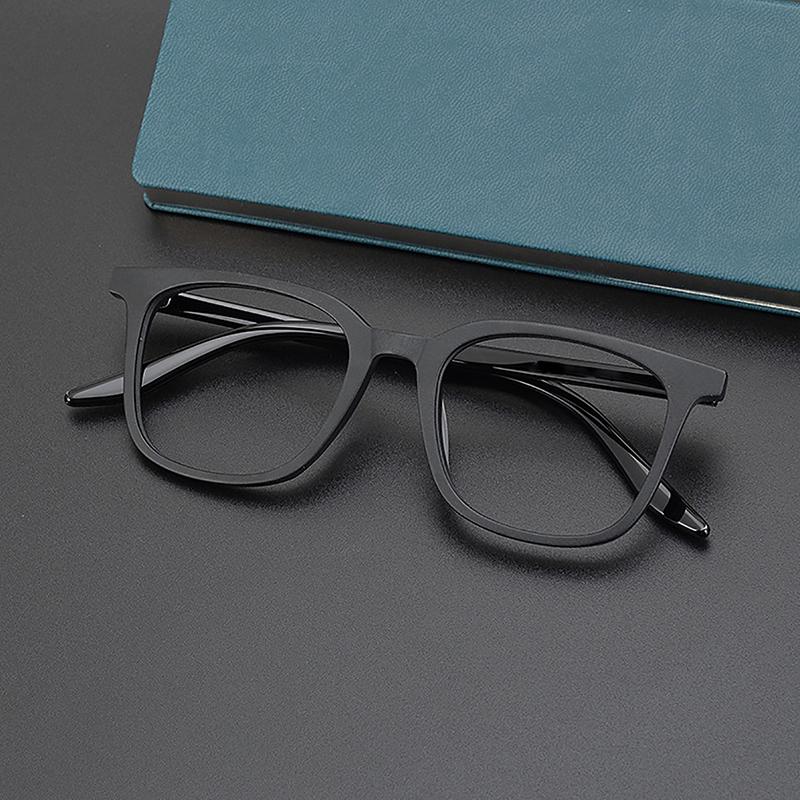 Fashion Vintage Frosted Square Optical Glasses Simple Trendy Unisex Eyeglasses For Women Men Literary Retro Matte Eyewear