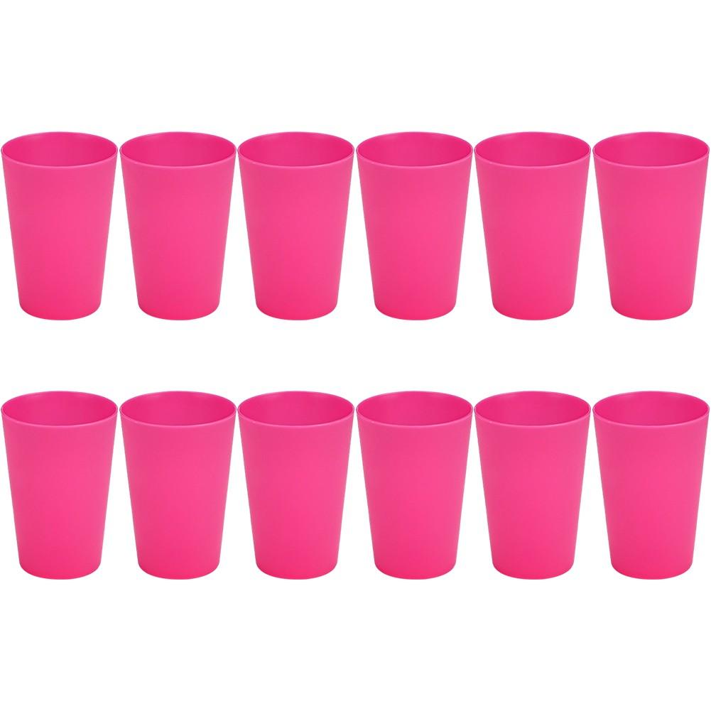 Colorful Plastic Cups Unbreakable Drinkware Lightweight Drinking Cups