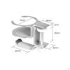 Headphone Holder Universal Fit Clamp Hook Workspace Organizer