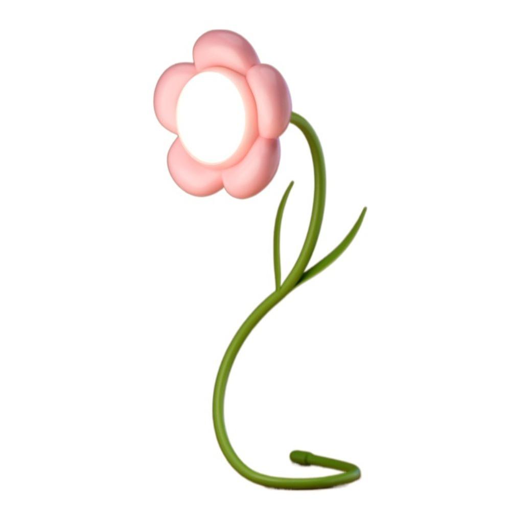 Eye-Protection Flower Night Light Small Book Lamp Study Desk Lamp Home Decoration LED Lamp  Reading