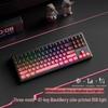 Qisha Tri-Mode Wireless Membrane Gaming Keyboard