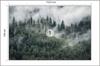 Photomural Forest In The Morning Mist Non-Woven 152.5x104