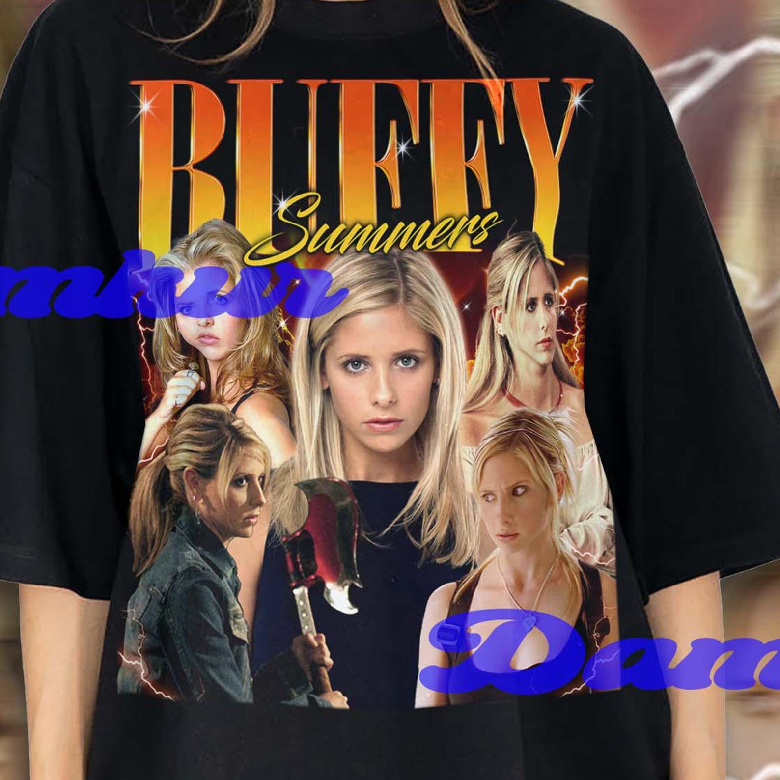 Buffy Anne Summers Shirt, The Vampire Slayer Summers Vintage Tee, Buffy Summers Tees, Buffy Summers Horror Movie T-shirt, Buffy Fan Gift S