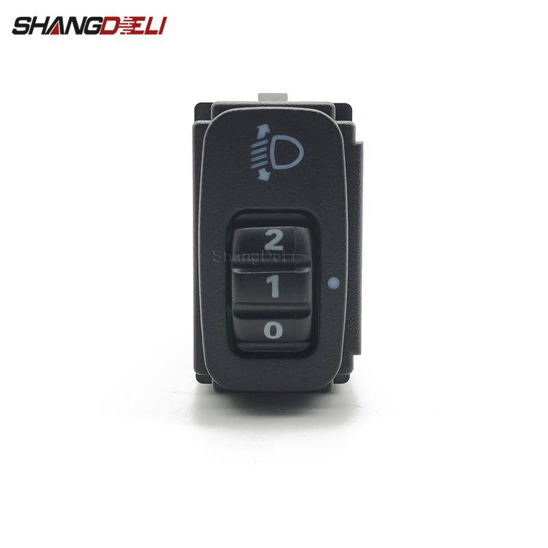 Переключатель регулировки уровня фар автомобиля Кнопка регулировки высоты фар Для Mitsubishi Lancer Evo X Outlander ASX Аксессуары