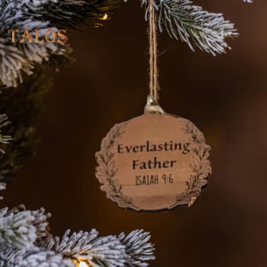 Ονόματα του Ιησού Διακοσμήσεις Ξύλινα Διακοσμητικά Κρεμαστά με Θέμα τον Ιησού Ρουστίκ Θρησκευτικές Διακοσμήσεις Χριστιανικά Δώρα για Γυναίκες Άνδρες Εορταστική Διακόσμηση