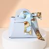 20 Stück Leder Geschenkbeutel Schleife Verpackungsbeutel Hochzeitsgeschenk Verteilungsbeutel Süßigkeiten Verpackungsbox Rosa Mini-Handtasche