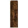 TV Wall Cabinet Smoked Oak Finish 40.5 x 30 x 102 cm Engineered Wood