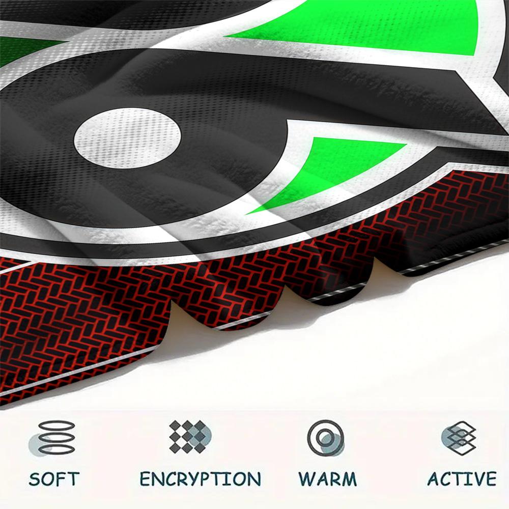 Hannover 96 Flannel Blanket, High quality Comfortable for All Seasons, Home Decor, Warmth and Comfort