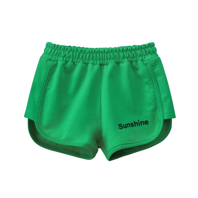 Girls' Summer Shorts and Thin Children's Casual Sports Pants for Outerwear