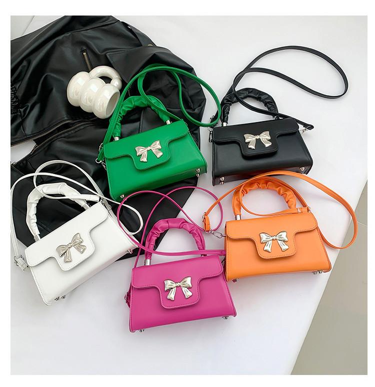 Fashionable Street Style Pu Leather Shoulder Bag 2024 Spring New Crossbody Bag For Women