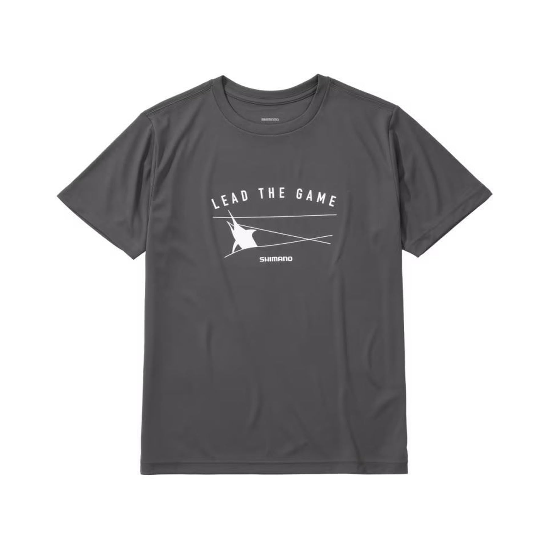 

Shimano Sun Protection Short XL T-Shirt, Sleeve, SH-061Y, Charcoal, деревне вугілля