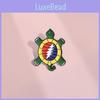Eyecatching Turtle Cartoon Brooch Unique Alloy Pin For Rock Enthusiasts Music