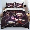 Cuphead E Mugman, Gioco 3D Nuovo Copripiumino Federa Set Biancheria da Letto Adulto Ragazzo Ragazza Decorazione Camera da Letto Bambini Singolo Matrimoniale Grande