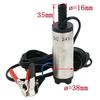 38mm DC 12V/24V Auto Mini Wasser Öl Kraftstoff Transferpumpe Ein/Aus Schalter Tauchpumpe