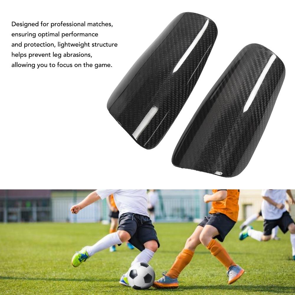 3pcs Black Soccer Shin Guards L Size Protective Insert Portable Leg Protectors Football Match