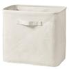 MUJI Soft Box, Large, 37cm (W) X 26cm (D) X 34cm (H), Polyester Linen, Rectangular, Item No.