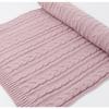 Winterschal für Damen, warm, gestrickt, dick, weich, elastisch, Schals mit verdrehter Textur, breit, lang, winddicht, Nackenschutz