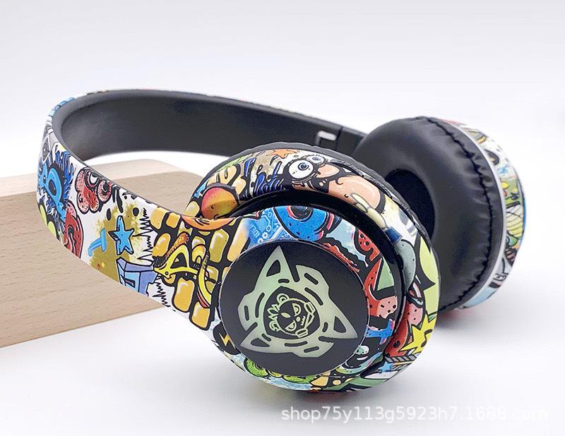 P35 Tuya Guochao Wireless Bluetooth LED Gaming Headset