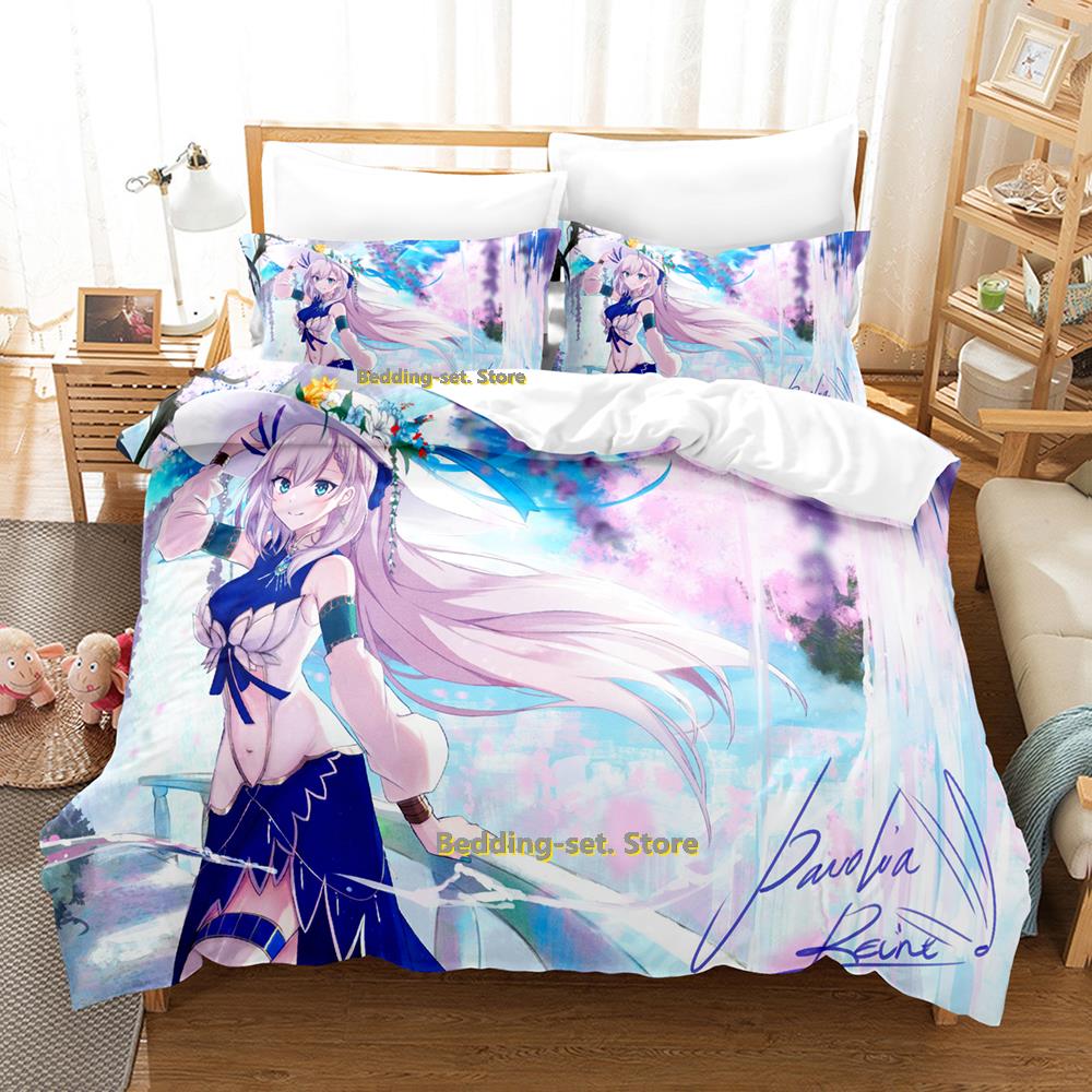 New Pavolia Reine Bedding Set Single Twin Full Queen King Size Bed Set Adult Kid Bedroom Duvetcover Sets Anime Parure De Lit Bed