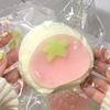 Squeeze Cake Toy Food Cookie Squeeze Toy Soft and Chewy Silicone Paw Print Squeeze Ball Stress Time Anxiety Decompression Toy Handmade Sensory Toy