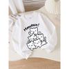 Girls Soft Crewneck SweatshirtCute White Cats Meowtain Print Design with Cute Creative Print, Casual All-Match for Fall Winter, Ideal Holiday Present