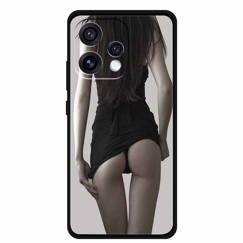 For Oppo Reno15 5G Case Coque Black Soft TPU Silicone Phone Case For Oppo Reno 15C Back Covers Case 6.59" Shockproof Fundas Para