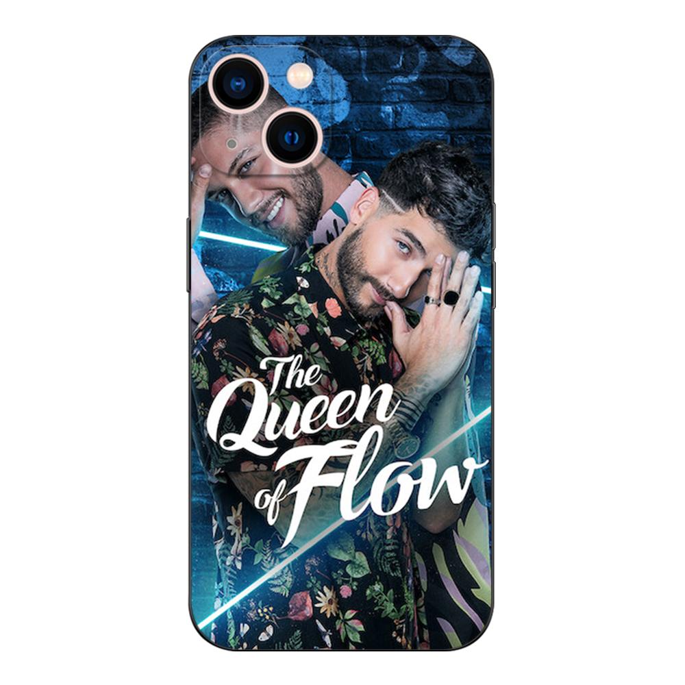 Black Tpu Case For Samsung Galaxy F23 M12 M22 M23 M32 4G M52 5G M30S M21 La-Reina-del-Flow the Queen of