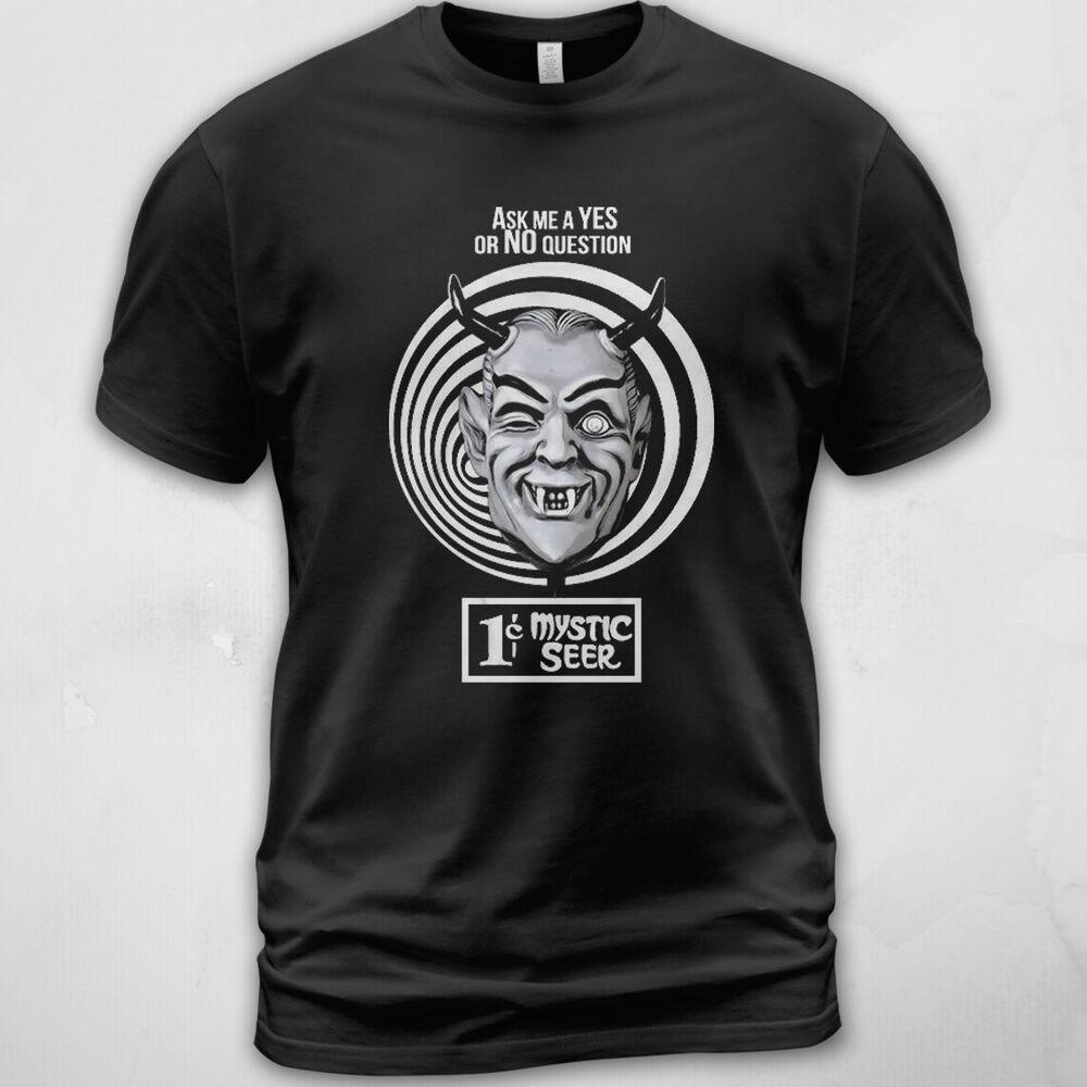 Womens Men Adult The Twilight Zone Mystic Seer Yes Or No Question T-Shirt Unisex T-Shirt S