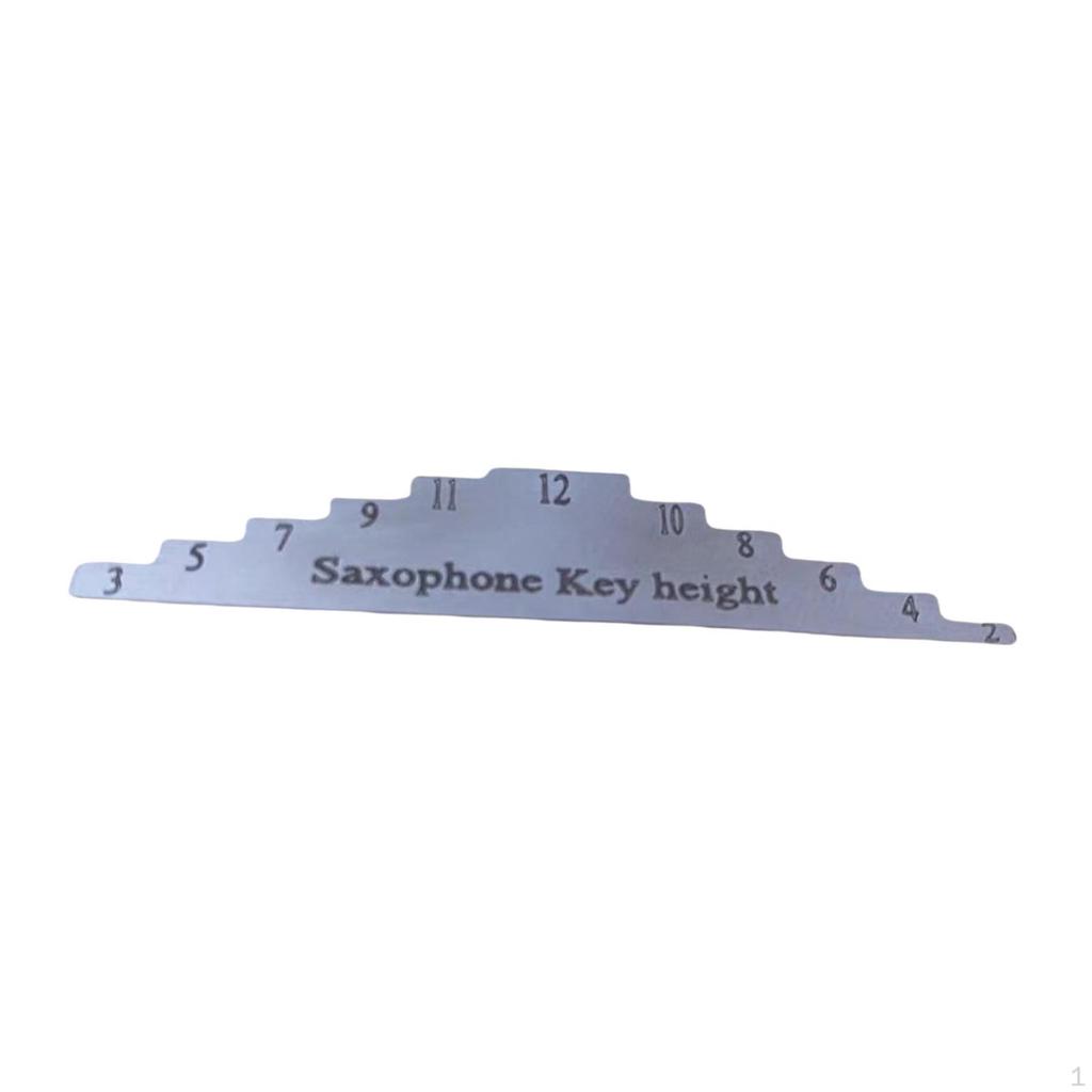 Saxophone Opening Height Gauge, Musical Instrument Measurement Tools, Steel Repair Parts for