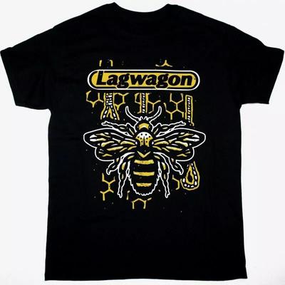 LAGWAGON HANG BEE T-shirt Black Unisex Tee All S To 5Xl Unisex T-Shirt