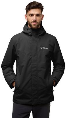 Jacket Jack Wolfskin Altenberg 3 In 1 Jacket (A61864) Black