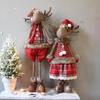 Decorazioni festive per l'albero di Natale: Carine Figure di Renna, Pupazzo di Neve e Babbo Natale