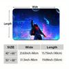 1pc MARVEL Superhero & Classic Movie Hero Floor Mat - Soft Polyester, Machine Washable, Rectangular Design with Vibrant Colors