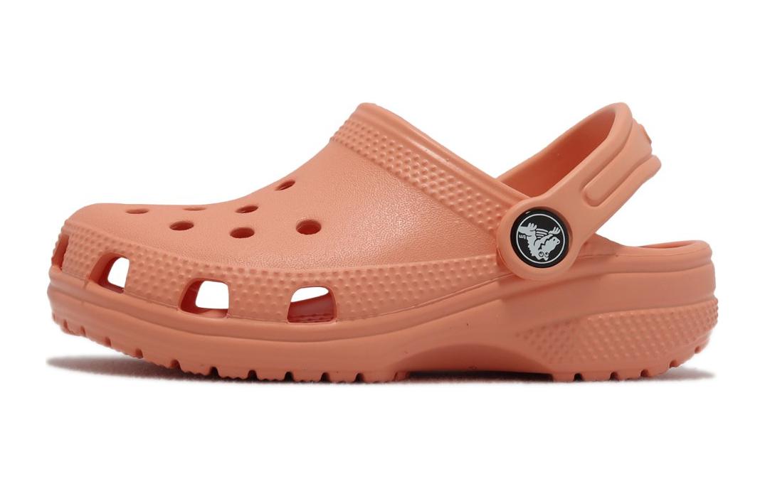 Crocs Classic Clog K Cushioning Abrasion Resistant Cushioning, Wear Resistant Children s Sandals Orange Kids 20699183E 28-29