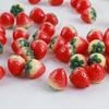 3D Resin Strawberry Jewelry Keychain & Photography Prop