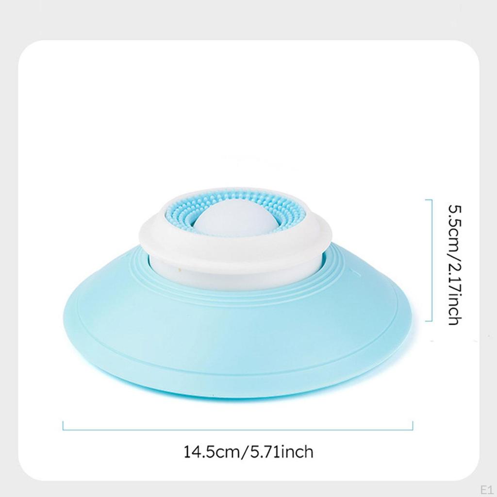 Pet Slow Feeder Washable Non Slip Anti Choking Enrichment Toys Dog Lick Bowl White Ball