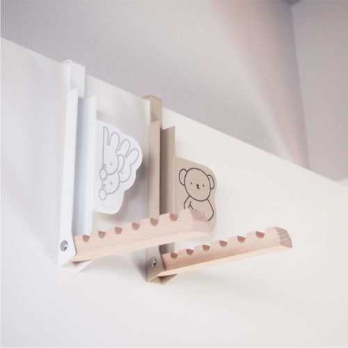 Okato Miffy Foldable Door Hanger - Simply hang it over your door for convenient indoor drying. Dimensions: 8.1cm wide x 21cm deep x 20.8cm high