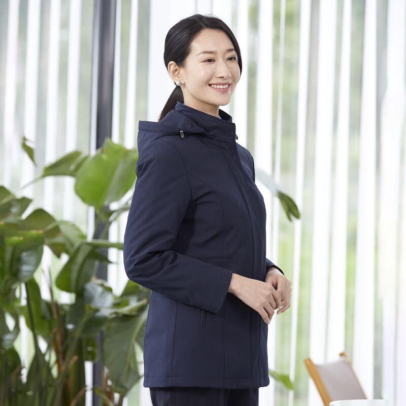 QiSuo Women's Winter Detachable Duck Down Puffer Jacket