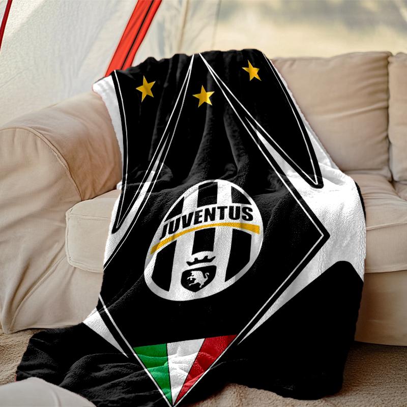 Juventus Football Club Blanket, Valentine's Day, Halloween, Thanksgiving Gift Blankets, Home Blanket for Bed and Couch Use