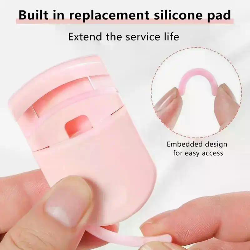 Mini Eyelash Curler Professional Multicolor Folding False Eyelashes Auxiliary Eyelash Curling Clip Beauty Cosmetic Makeup Tools
