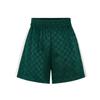 MO&Co. Silk Blend Jacquard Retro Sports Shorts