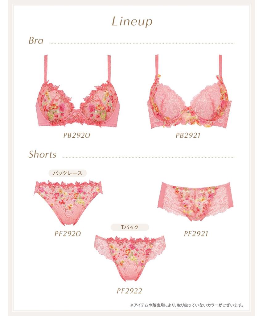 Bra Wing Makes your breasts look fuller and Gentle fit Padded bra PB2920 GR F65 [Wing/Wacoal] Lesiage, softer, [2920 Series] Women's
