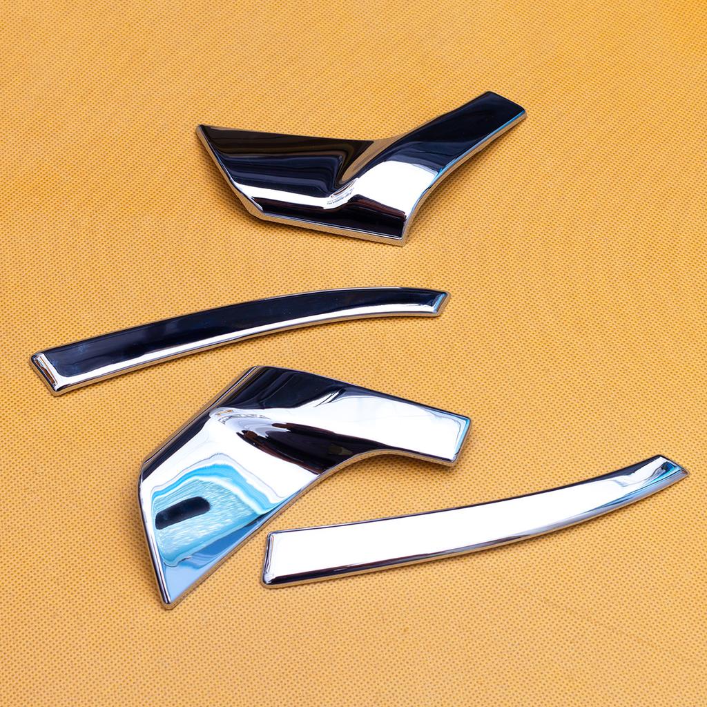 For Toyota Yaris Cross 2024 2025 2026 Glossy Chrome Exterior Side Rearview Mirror Cover Trims Molding Accessories