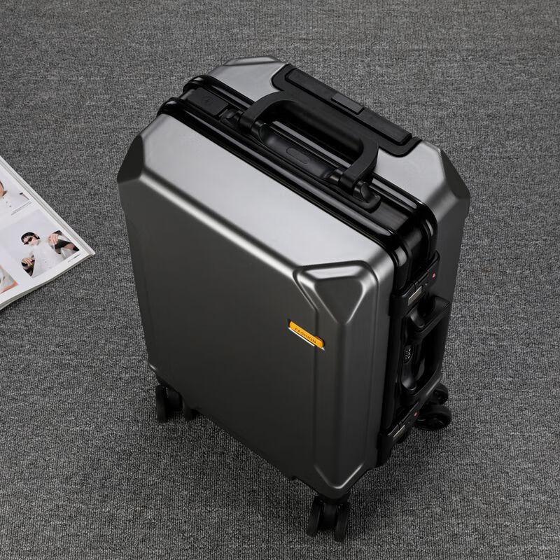 Silent Universal Wheel Aluminum Frame Luggage