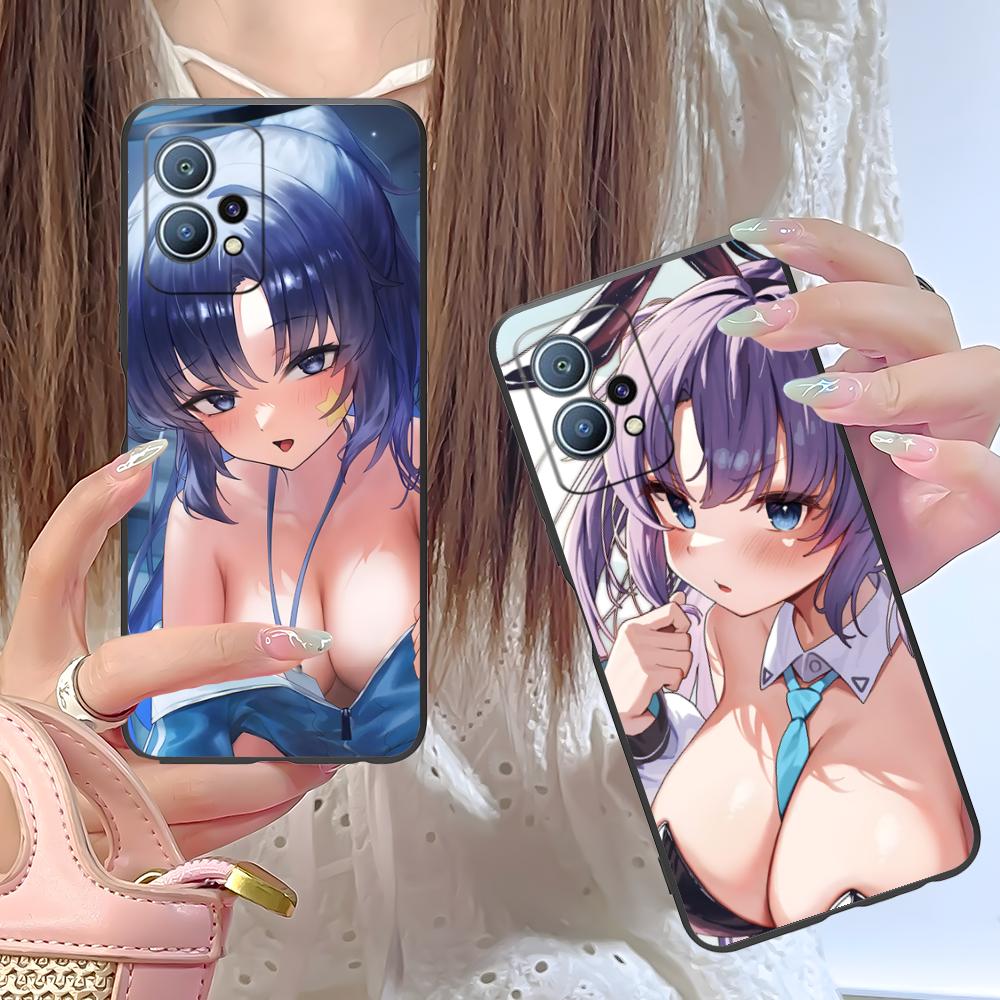 Blue Archive Yuuka Matte Mobile Phone Case for Huawei P60 P50 P40 P30 P20 P10 P9 P8 Pro Lite Plus Colorful Printing Cover