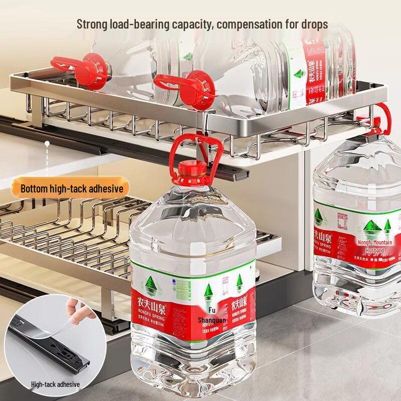 Hanyou Double-Layer Drawer Dish Rack