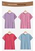 Granny Short Sleeve Summer Suit - Casual Two-Piece Set for Middle-Aged & Elderly Women